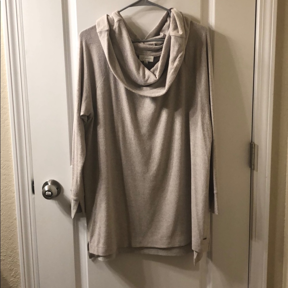 Lucky Brand Cowl Neck Shirt